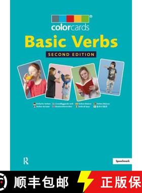 【3-4周达】Basic Verbs: Colorcards: 2nd Edition [9781909301948]