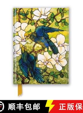 【3-4周达】Louis Comfort Tiffany: Hibiscus and Parrots, C. 1910-20 (Foiled Journal) [9781839648526]