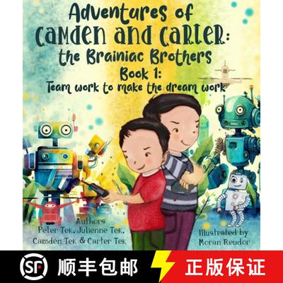 【3-4周达】Adventures of Camden and Carter The Brainiac Brothers [9798218175399]