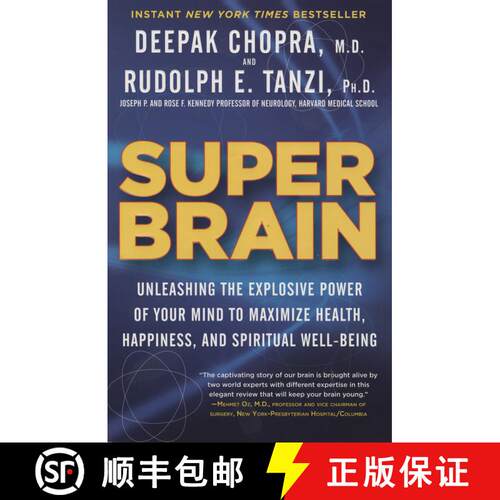 【3-4周达】Super Brain: Unleashing the Explosive Power of Your Mind to Maximize Health, Happiness, an... [9780307956835]