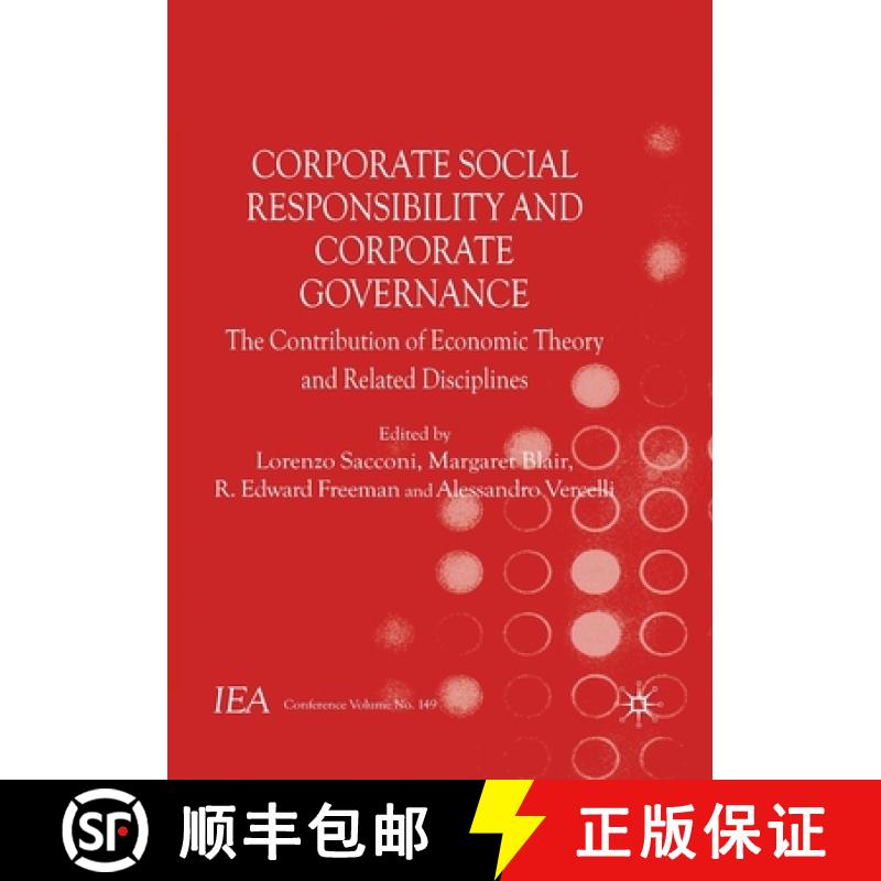 【3-4周达】Corporate Social Responsibility and Corporate Governance : The Contribution of Economic Th... [9781349314621]