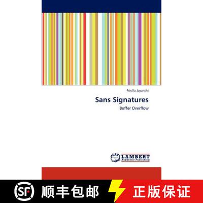 预订 Sans Signatures [9783659305016]