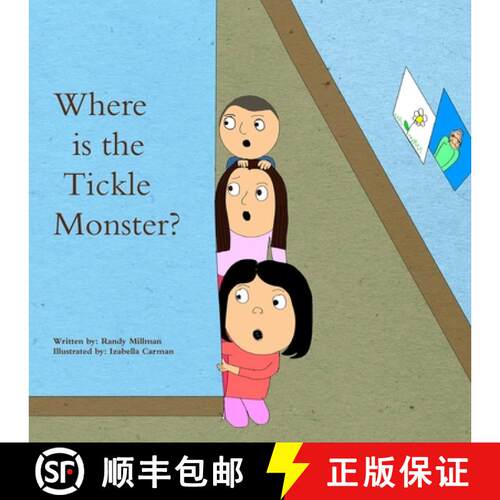 【3-4周达】Where is the Tickle Monster [9780359191581]
