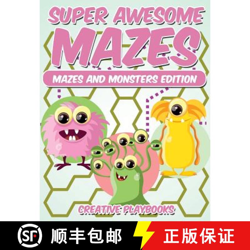 【3-4周达】Super Awesome Mazes Mazes and Monsters Edition [9781683230519]