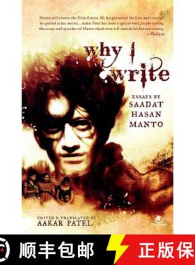 【3-4周达】Why I Write: Essays by Saadat Hasan Manto [9789384030186]