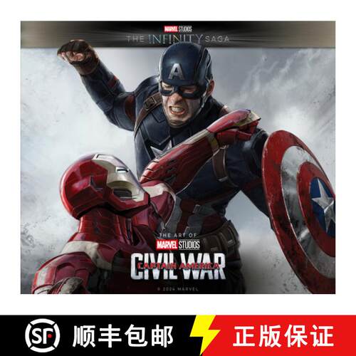精装 Marvel Studios' the Infinity Saga - Captain America: Civil War: The Art of the Movie [9781803368429]