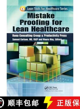 【3-4周达】Mistake Proofing for Lean Healthcare [9781138431928]