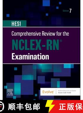 【3-4周达】Hesi Comprehensive Review for the Nclex-Rn(r) Examination [9780323831932]