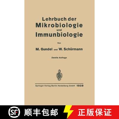 【3-4周达】Lehrbuch der Mikrobiologie und Immunbiologie (2. Auflage 1939) [9783662233870]