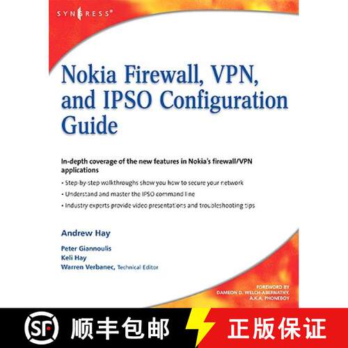 【3-4周达】Nokia Firewall, VPN, and IPSO Configuration Guide [9781597492867]