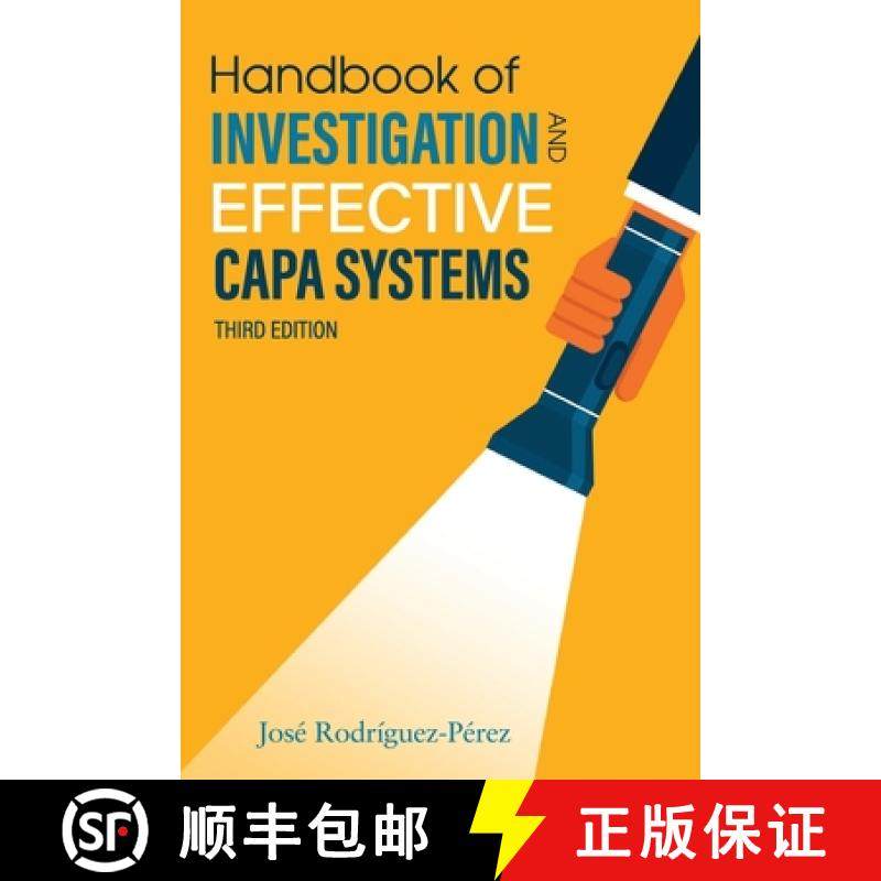预订 Handbook of Investigation and Effective CAPA Systems [9781636940113]