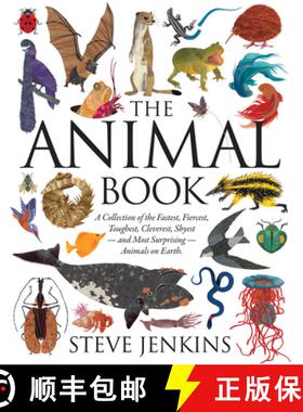 【3-4周达】The Animal Book: A Collection of the Fastest, Fiercest, Toughest, Cleverest, Shyest--And M... [9780547557991]