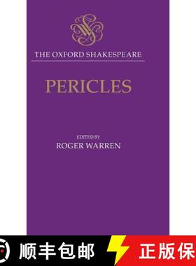【3-4周达】Pericles: The Oxford Shakespeare [9780198129325]