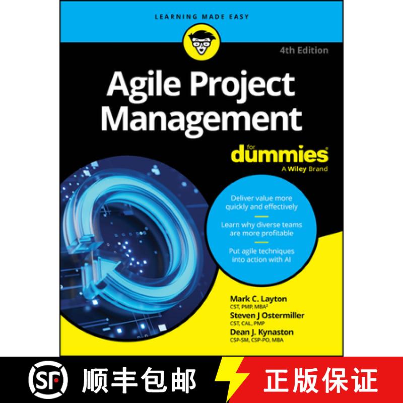 【3-4周达】Agile Project Management for Dummies [9781394332090]