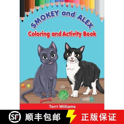 【3-4周达】Smokey and Alex Coloring and Activity Book [9781734154481]
