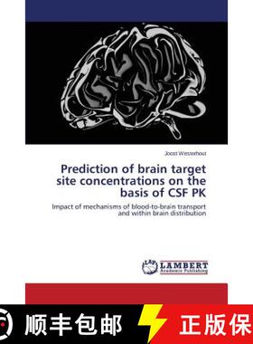 预订 Prediction of brain target site concentrations on the basis of CSF PK [9783659784453]