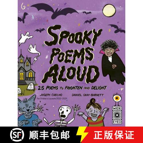 精装 Spooky Poems Aloud: 25 Poems to Frighten and Delight [9780711287396]