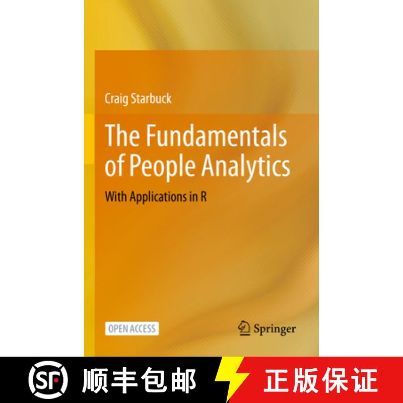 【3-4周达】The Fundamentals of People Analytics : With Applications in R [9783031286766]