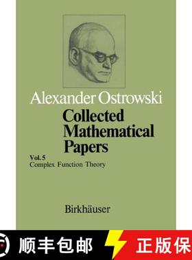 【3-4周达】Collected Mathematical Papers: Vol. 5 XIII Complex Function Theory - Collected Mathematica... [9783034893473]