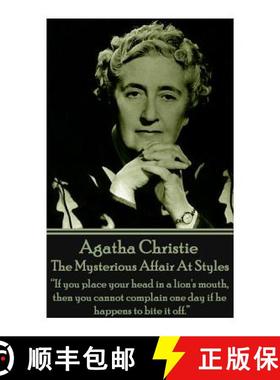 【3-4周达】Agatha Christie - The Mysterious Affair At Styles: If you place your head in a lion's mout... [9781783947706]