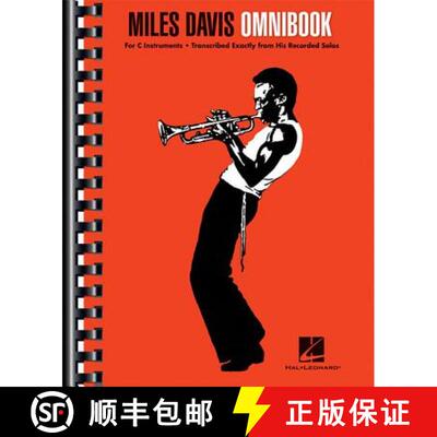 【3-4周达】Miles Davis Omnibook: For C Instruments [9781480354838]