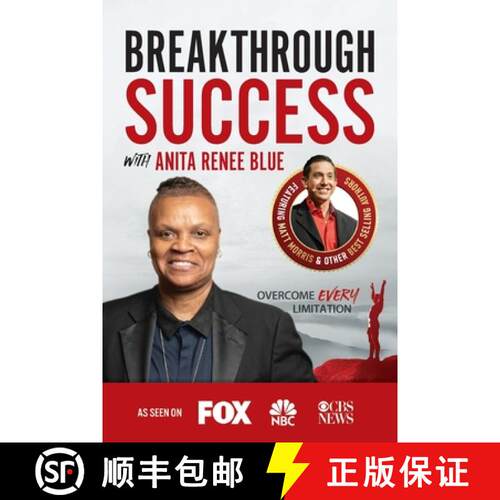 【3-4周达】Breakthrough Success with Anita Renee Blue [9781970073935]