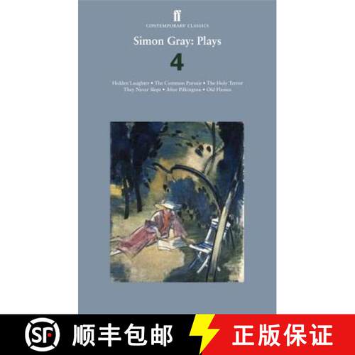 【3-4周达】Simon Gray: Plays 4: Common Pursuit; Holy Terror; After Pilkington; Old Flames; They Never... [9780571254897]