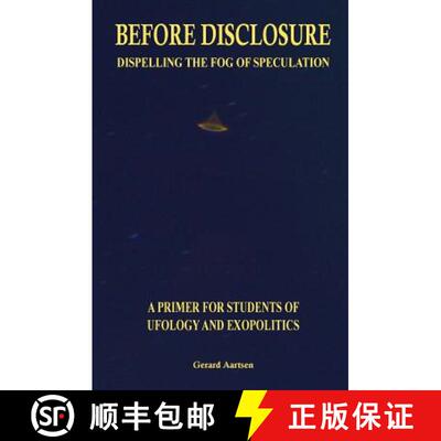 【3-4周达】Before Disclosure: Dispelling the Fog of Speculation [9789081549561]