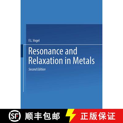 【3-4周达】Resonance and Relaxation in Metals: Based on papers presented at a Seminar of the American... [9781489957221]