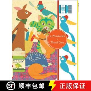 Case 9781452116938 Imagination Notebooks and Wild 4周达 Runs Set Pencil