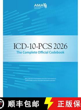 预订 ICD-10-PCs 2026 the Complete Official Codebook [9781640163287]