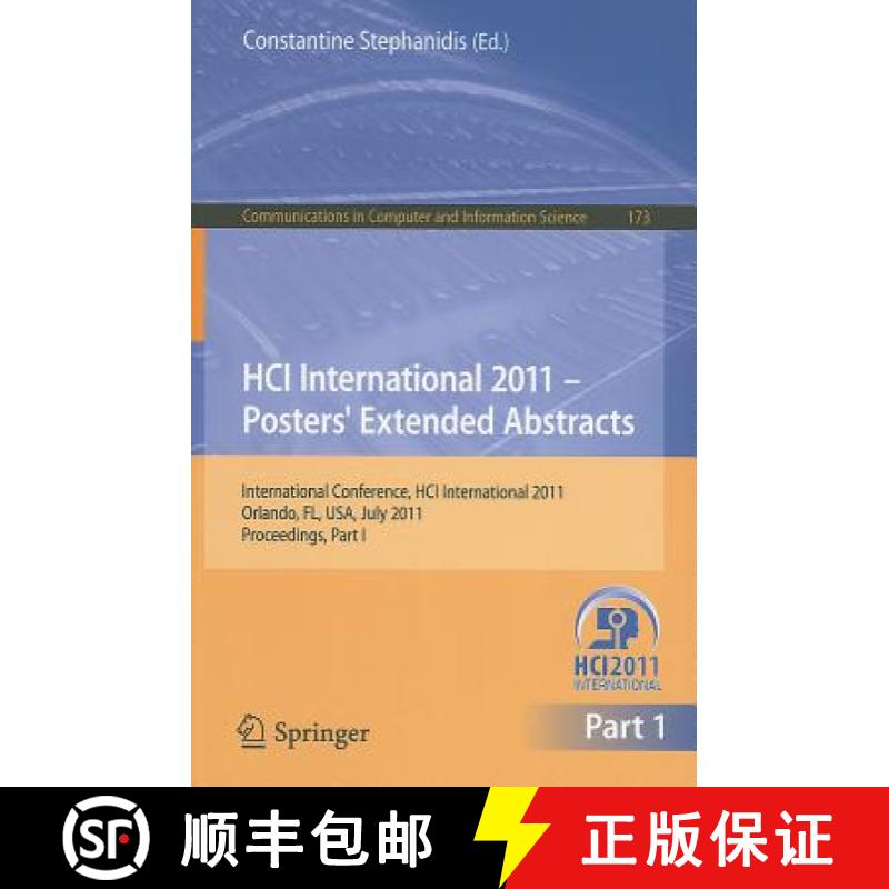 【3-4周达】HCI International 2011 Posters' Extended Abstracts: International Conference, HCI Internat... [9783642220975]