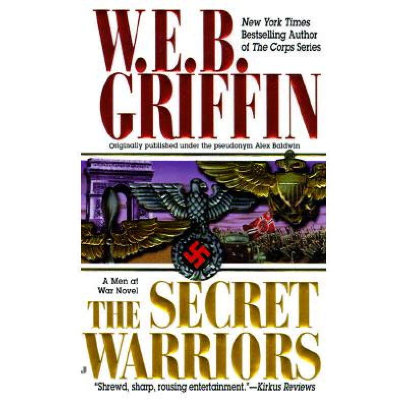 预订 the secret warriors: a men at war novel [9780515124903]