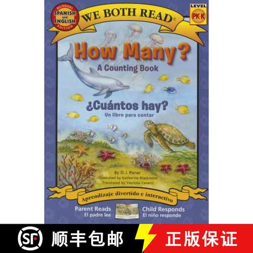【3-4周达】How Many? Cuantos Hay?: Spanish/English Bilingual Edition (We Both Read - Level Pk-K): A C... [9781601150745]