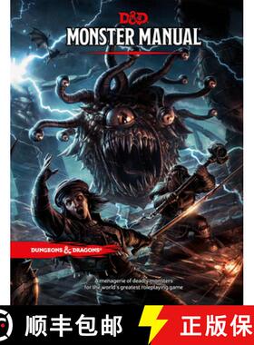 【3-4周达】Dungeons & Dragons Monster Manual (2014) (Core Rulebook, D&d Roleplaying Game) [9780786965618]