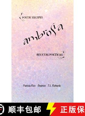 【3-4周达】Ambrosia: Poetic Recipes - Recetas Poeticas [9781458352064]