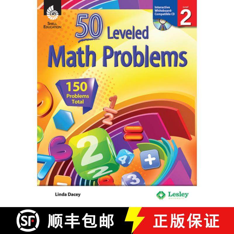 【3-4周达】TCM 50 Leveled Math Problems Level 2 [9781425807740]