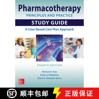 【3-4周达】Pharmacotherapy Principles and Practice Study Guide, Fourth Edition [9780071843966]