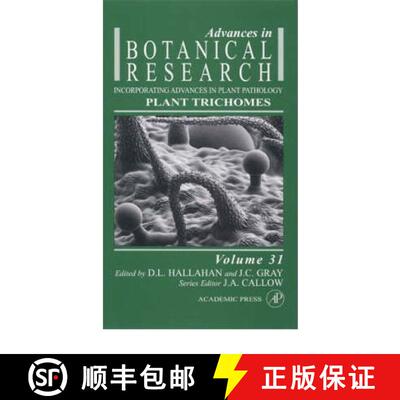 【3-4周达】精装 Plant Trichomes: - Plant Trichomes Incorporating Advances in Plant Pathology [9780120059317]