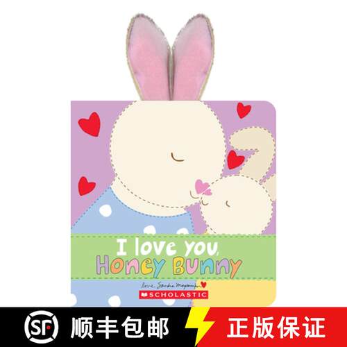 【3-4周达】I Love You, Honey Bunny (Made With Love) [9781338110845]
