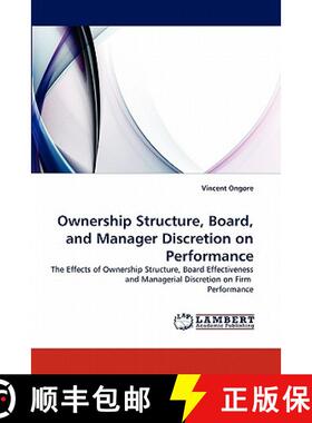 预订 Ownership Structure, Board, and Manager Discretion on Performance [9783844304541]
