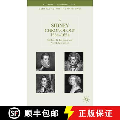 【3-4周达】精装 A Sidney Chronology: 1554-1654 [9780333964002]