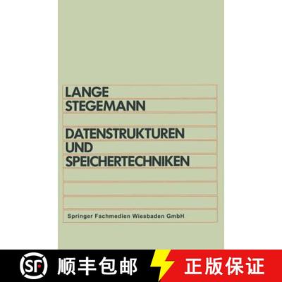 【3-4周达】Datenstrukturen und Speichertechniken (2. Auflage 1987) (2. Auflage 1987) [9783528143145]