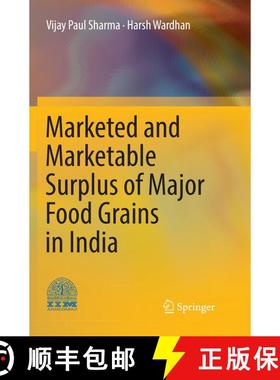 【3-4周达】Marketed and Marketable Surplus of Major Food Grains in India (Softcover reprint of the or... [9788132238928]