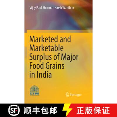 【3-4周达】Marketed and Marketable Surplus of Major Food Grains in India (Softcover reprint of the or... [9788132238928]