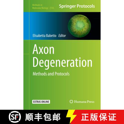 【3-4周达】精装 Axon Degeneration: Methods and Protocols [9781071605844]
