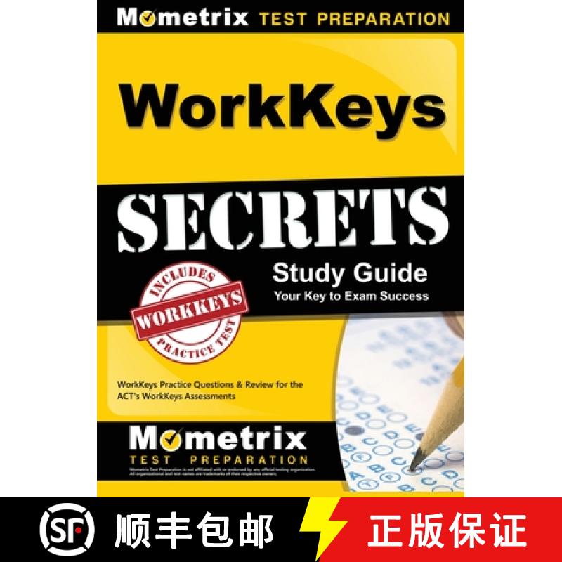 预订 WorkKeys Secrets Study Guide: WorkKeys Practice Questions & Review for the ACT's WorkKeys Assess... [9781516705375]