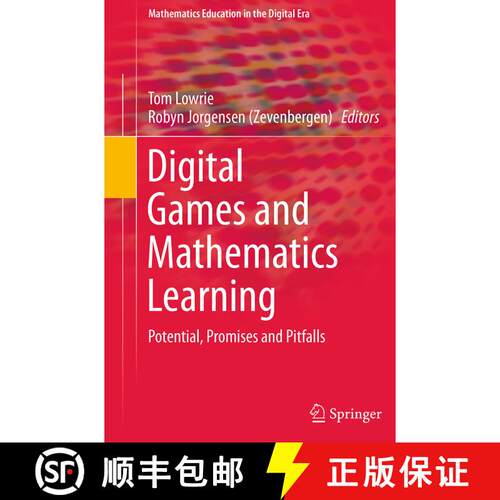 【3-4周达】Digital Games and Mathematics Learning : Potential, Promises and Pitfalls (Softcover repri... [9789402400342]