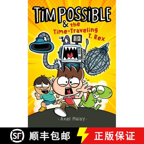【3-4周达】精装 Tim Possible & the Time-Traveling T. Rex: Volume 1 [9781534492691]