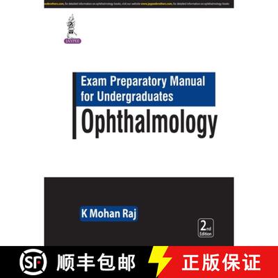 【3-4周达】Exam Preparatory Manual for Undergraduates: Ophthalmology [9788194802860]